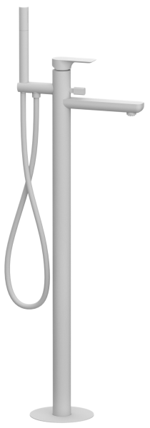 Смеситель для ванны Remer Infinity I08BO, белый матовый