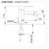 Смеситель для биде Remer Q-Design QD20