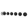 Смеситель для душа Remer Chrono CH98D5PWBCFP, черный брашированный хром