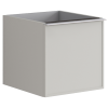Шкаф подвесной с 2 ящиками 40 см Onsen Pixel 68-CS-042-F2-M11, серый