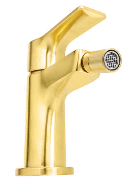 Смеситель для биде Mariani Kali A22493KL12, золото брашированное