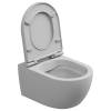 Чаша подвесного унитаза биколор со смывом Smart Clean и креплением GSG Ceramic Design Like RULKWCSOBI000/001FI, White/White Matt