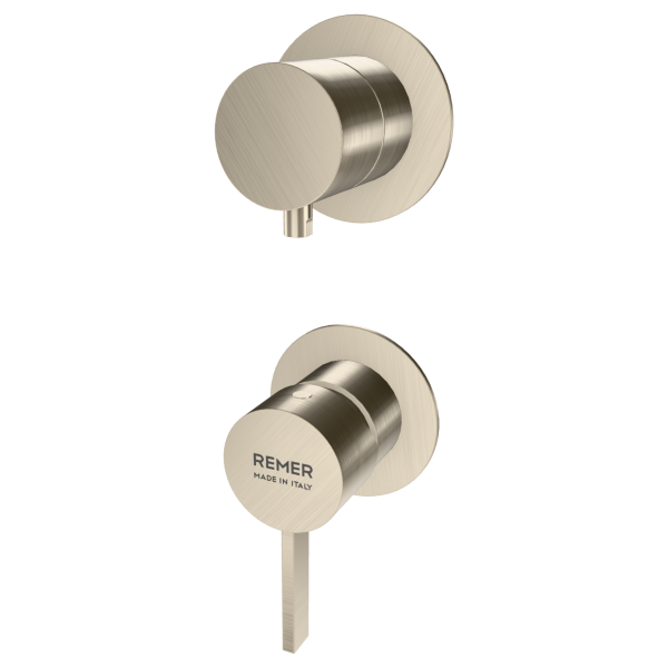 Смеситель для душа Remer Metrica MC93PWBXV, сталь