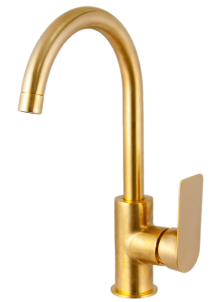 Смеситель для кухни Remer Infinity I72BG, золото брашированное