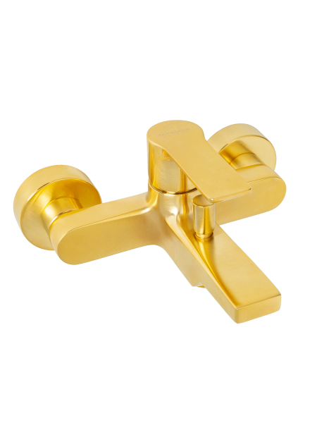 Смеситель для ванны Mariani Kali B22212KL, золото брашированное