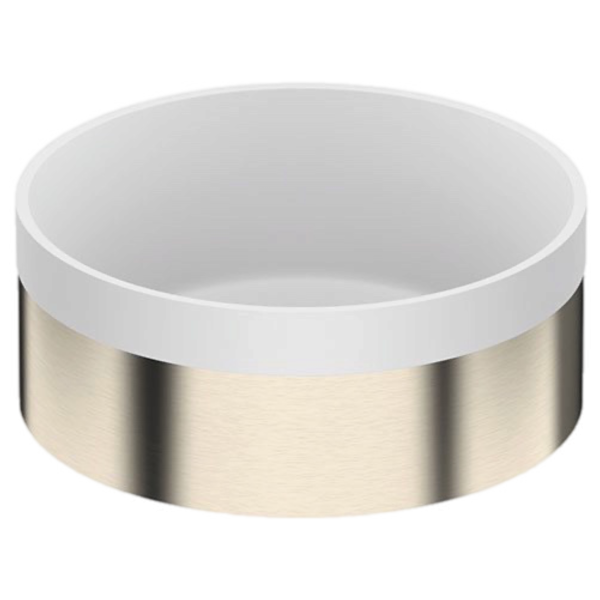 Раковина накладная 37 см Remer SSRB902, сталь