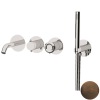 Смеситель для ванны Remer Element ET53D2PWBBR, бронза масляная