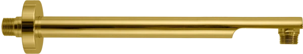 Кронштейн для верхнего душа 30 см Remer 348N30DO, золото глянцевое