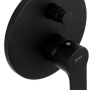 Душевая система Remer Energy EY09S02MD25NOVB, черный матовый