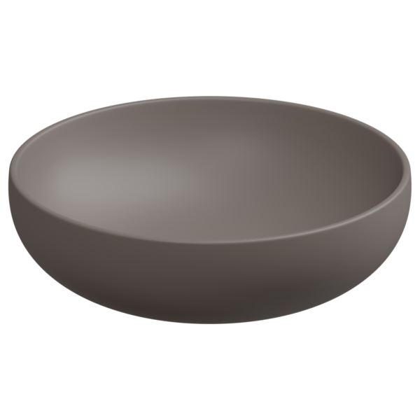 Раковина накладная 45 см GSG Ceramic Design Easy EALAVRO45029, Tortora Matt