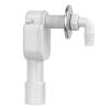 Сифон для подключения стиральной машины 1", PP, OMP Tea 2107.192.8