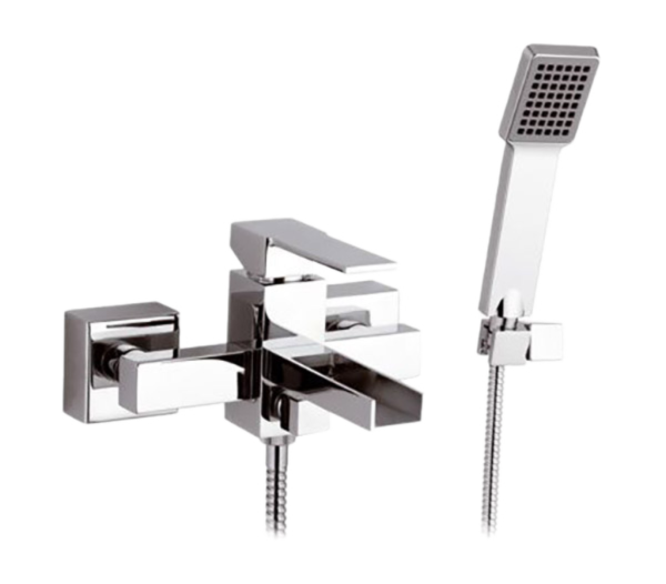 Смеситель для ванны Remer Qubika Cascata QC02
