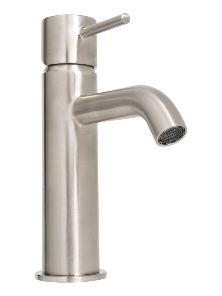 Смеситель для раковины Mariani Next A16380NS12, нержавеющая сталь