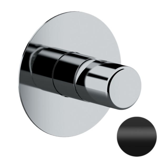 Смеситель для душа Daniel Trilogy TG60215, чёрный матовый