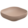 Раковина накладная 45 см GSG Ceramic Design Easy EALAVQU45032, Cipria Matt