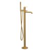 Смеситель для ванны Remer Atelier AL08BG, золото брашированное