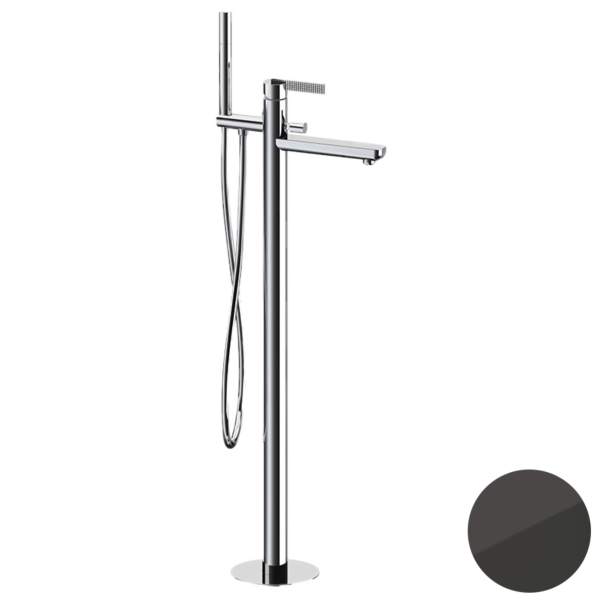 Смеситель для ванны Daniel Club ANC678CF, черный хром