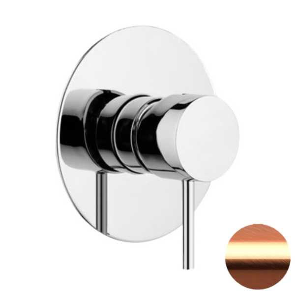 Смеситель для душа Remer X Style X30LRP, медь брашированная