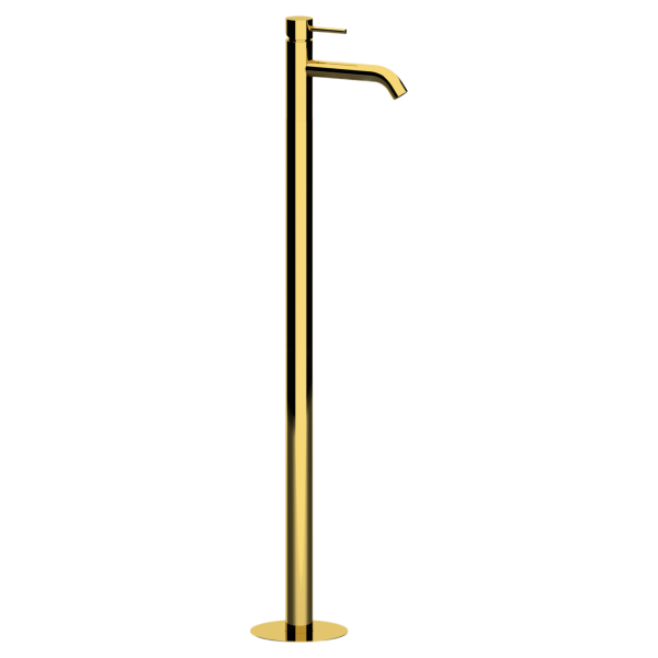 Смеситель для раковины Remer X Style X18DO, золото глянцевое