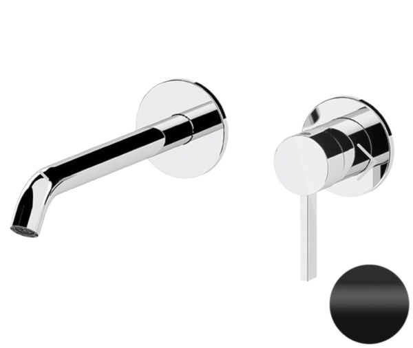 Смеситель для раковины Remer Metrica MC15PNO, черный матовый