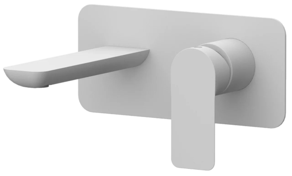 Смеситель для раковины Remer Infinity I15BO, белый матовый