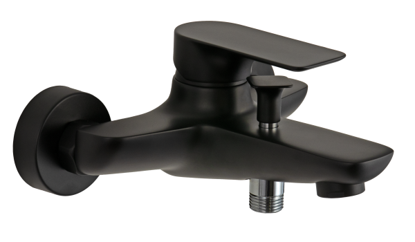 Смеситель для ванны Remer Infinity I05NO, черный матовый