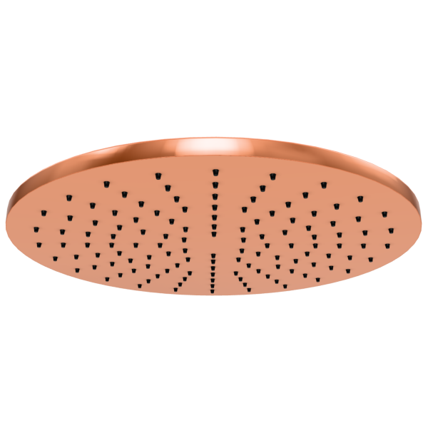 Верхний душ 30 см с шарнирным соединением Remer 359MM30RPX, медь брашированная