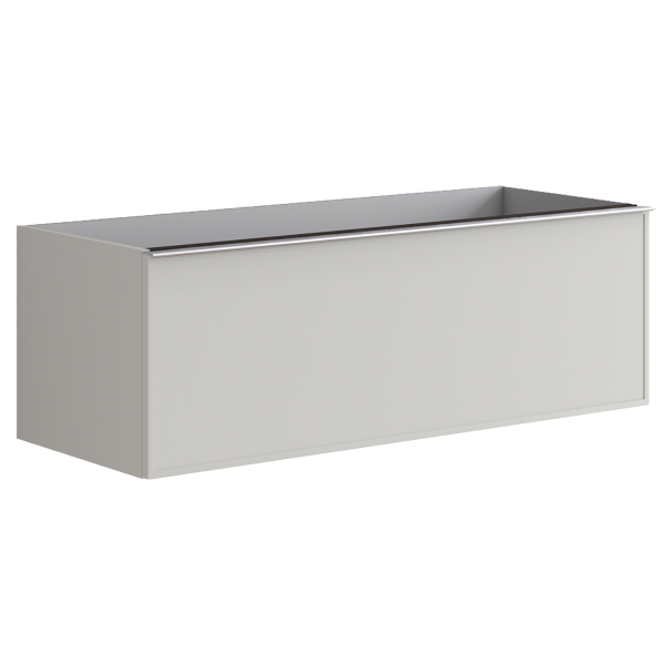  Тумба для раковины с 1 ящиком 120см Onsen Pixel 68-BP-120-F2-M11, серый 