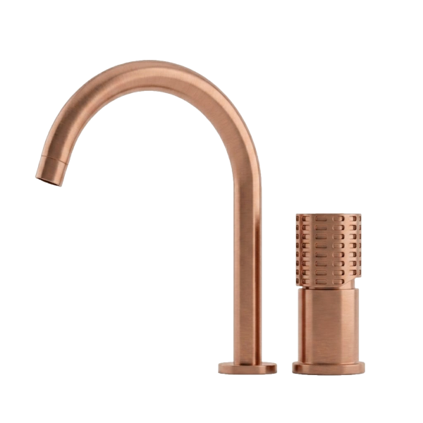 Смеситель для раковины Remer Celebrity CEC57RP, медь брашированная