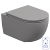 Чаша подвесного унитаза биколор GSG Ceramic Design Like LKWCSOBI000/038, Fumo Matt