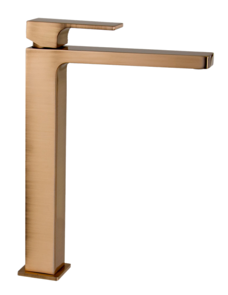 Смеситель для раковины Remer Absolute AU11LVO, состаренная латунь
