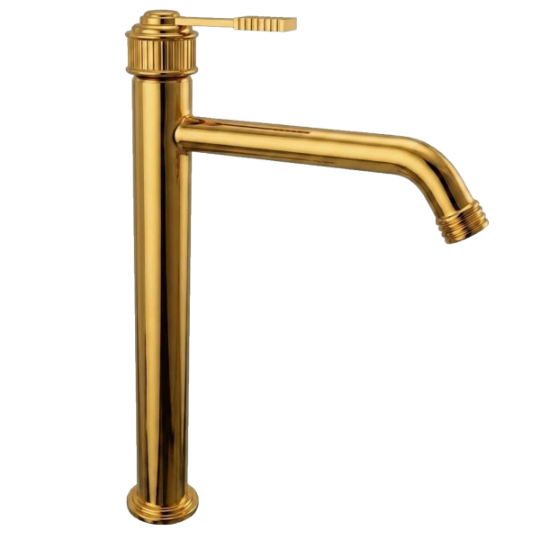 Смеситель для раковины Remer Atelier AL11LXLGP, золото глянцевое PVD
