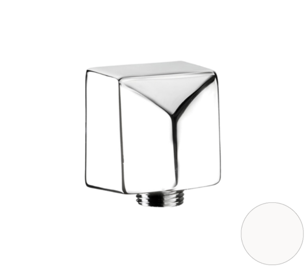 Шланговое подключение для душа Remer 309SBO, белый матовый