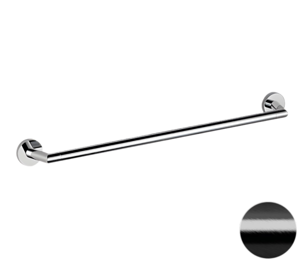 Полотенцедержатель 60 см Remer Guest GS30CFP, черный брашированный хром