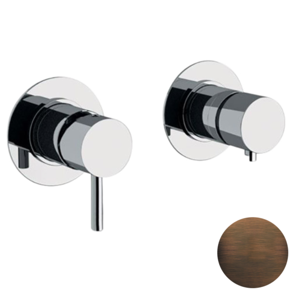 Смеситель для душа Remer X Style X96D3BR, бронза масляная