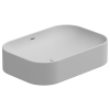 Раковина накладная 60x42 см GSG Ceramic Design Easy EALAVTP60001, белый матовый
