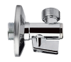 Запорный вентиль с фильтром 1/2*1/2 Remer 127A1212