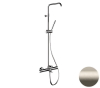 Душевая система термостатическая с изливом Remer Elegance EQ34A7MMSSOFXV, сталь