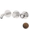 Смеситель для ванны Remer Element ET54D3PWBBR, бронза масляная