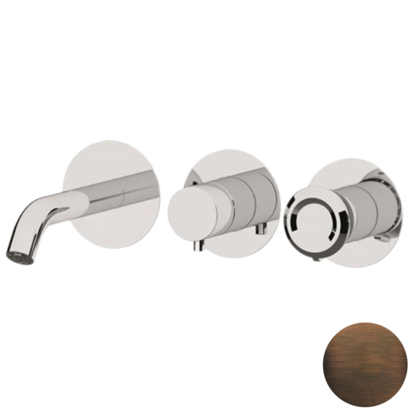 Смеситель для ванны Remer Element ET54D3PWBBR, бронза масляная