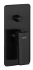 Смеситель для душа Remer Absolute AU09KBCFP, чёрный брашированный хром