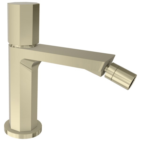 Смеситель для биде Remer Ottagono ON20CCNZ, никель брашированный PVD