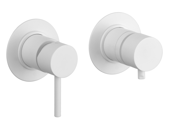 Смеситель для душа Remer X Style X96BO, белый матовый