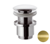 Донный клапан без перелива 1”1/4 Remer 904CC2114VO, латунь состаренная