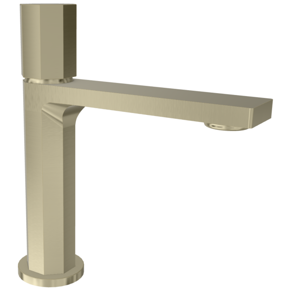 Смеситель для раковины Remer Ottagono ON12NZ, никель брашированный PVD