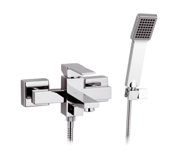 Смеситель для ванны Remer Qubika Q02