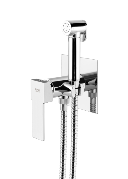 Гигиенический душ со смесителем Remer Qubika Q65W