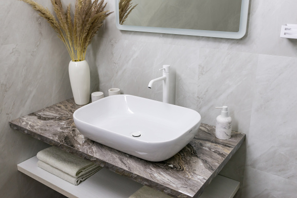 Смеситель для раковины Mariani Next A37398NS12, белый матовый