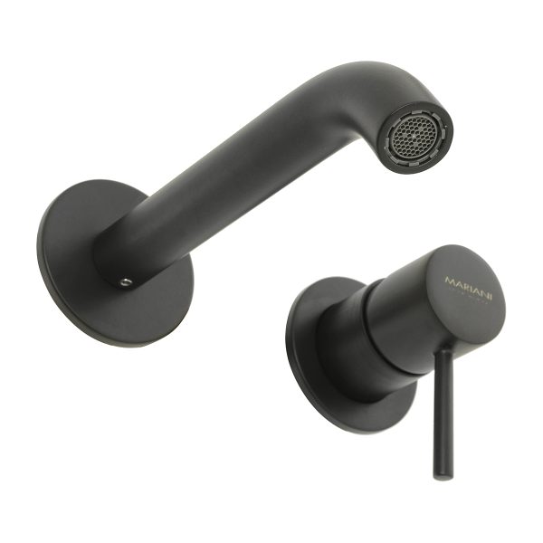 Смеситель для раковины Mariani Next B14565NSP, черный матовый