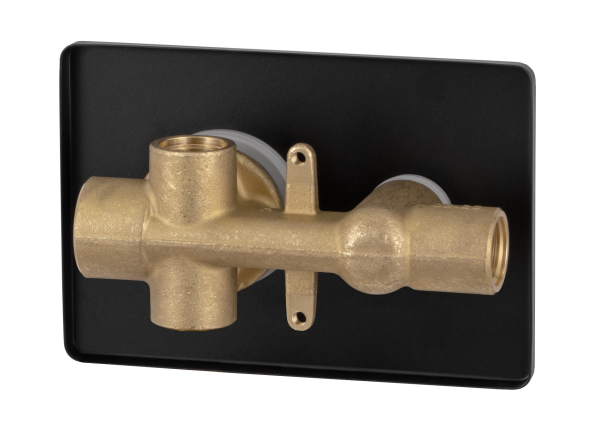 Смеситель для душа Remer Element ET09HRGNO, черный матовый